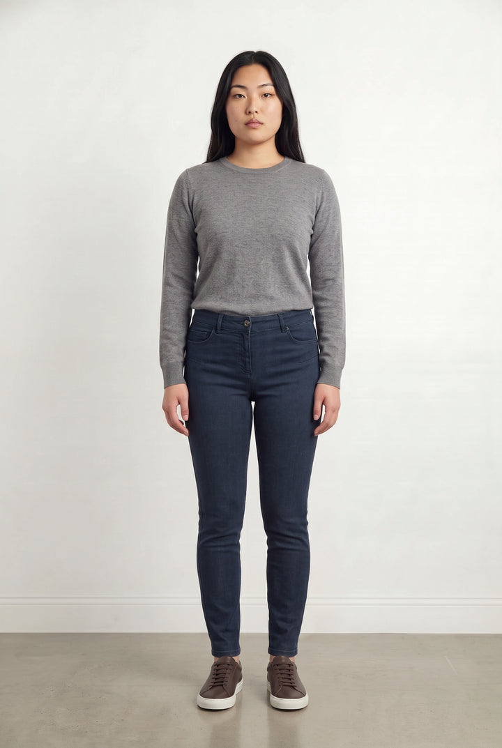 Jean Skinny Bleu - Taille L/40 de la marque Caroll | PARAD115191 - Vendu par Paradigme - Image 1