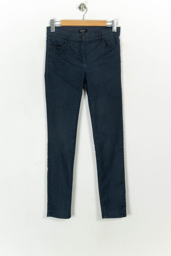 Jean Skinny Bleu - Taille L/40 de la marque Caroll | PARAD115191 - Vendu par Paradigme - Image 2