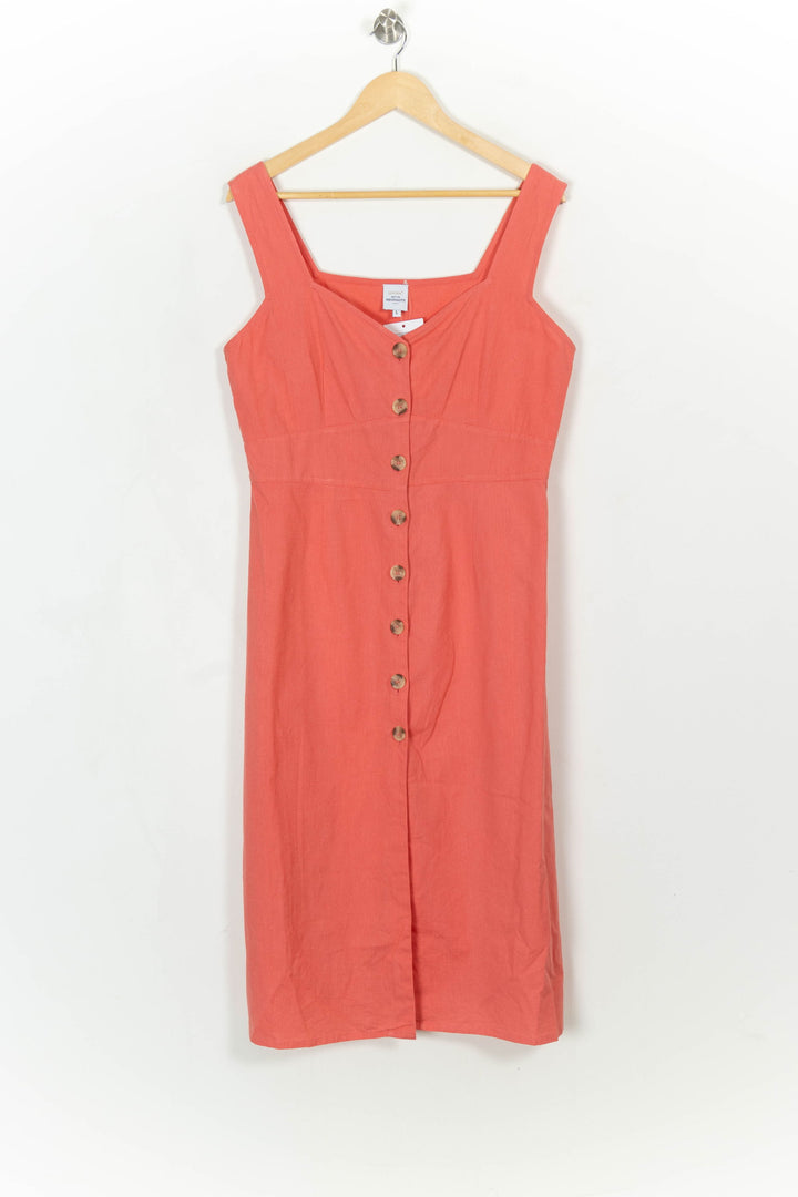 Robe Boutonnée Rose - Taille L/40 de la marque Petite Mendigote | PARAD115192 - Vendu par Paradigme - Image 2