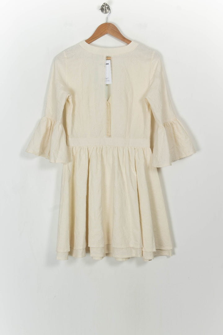 Robe Courte Beige - Taille L/40 de la marque Heimstone | PARAD115199 - Vendu par Paradigme - Image 5
