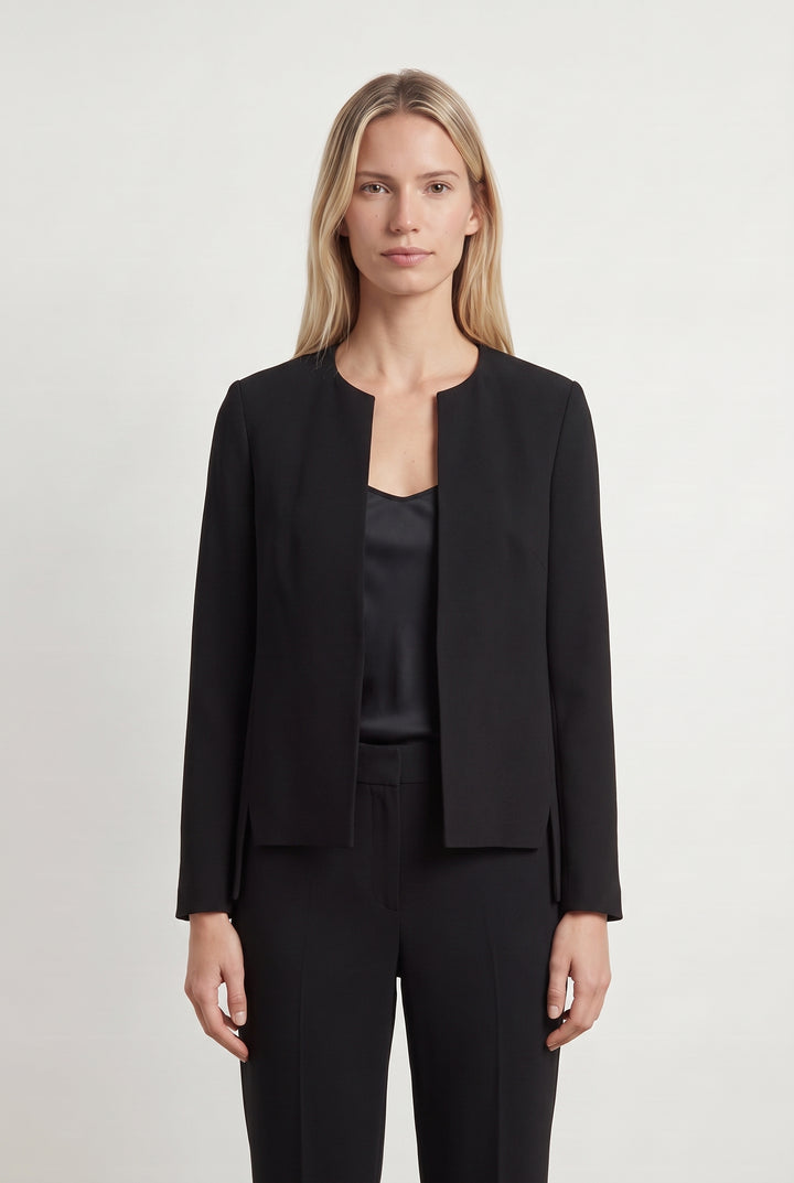 Veste Noire - Taille M/38 de la marque La Fée Maraboutée | PARAD115202 - Vendu par Paradigme - Image 1