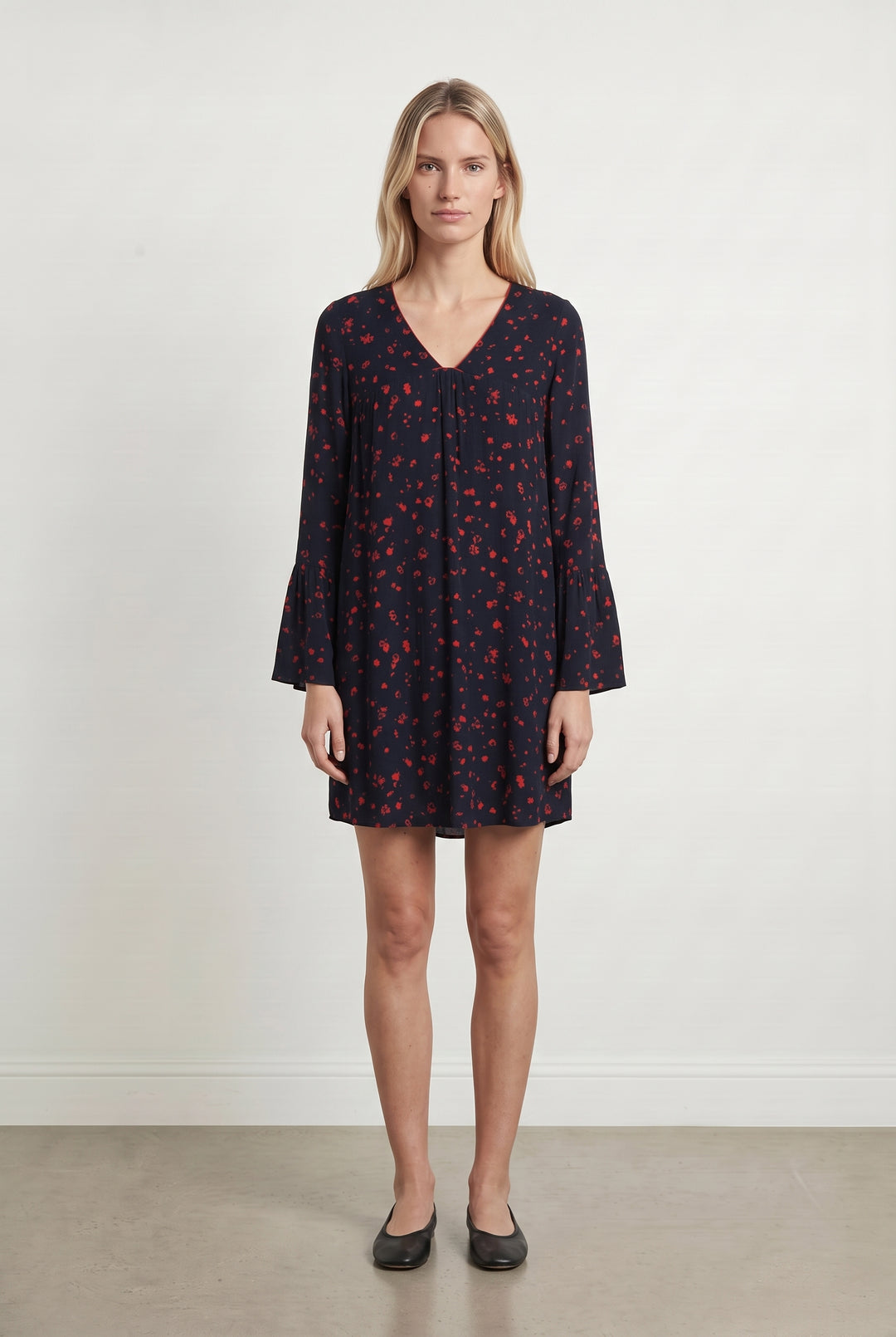 Robe Courte Bleu et Rouge - Taille S/36 de la marque Sud express | PARAD115206 - Vendu par Paradigme - Image 1
