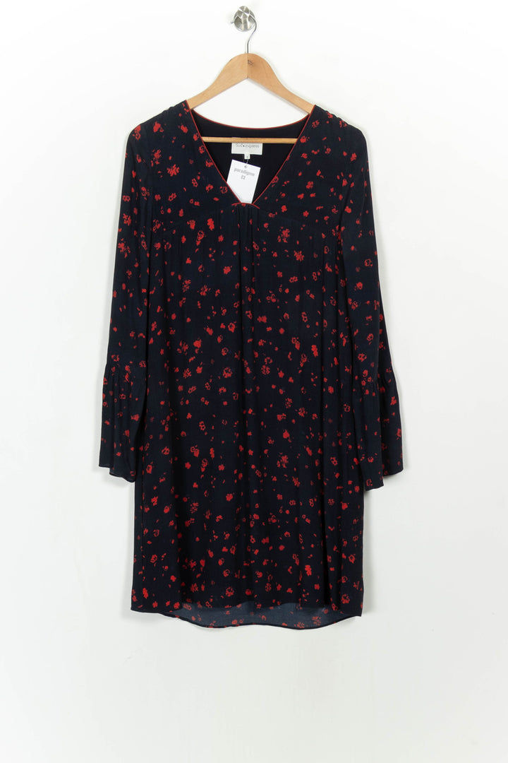 Robe Courte Bleu et Rouge - Taille S/36 de la marque Sud express | PARAD115206 - Vendu par Paradigme - Image 2