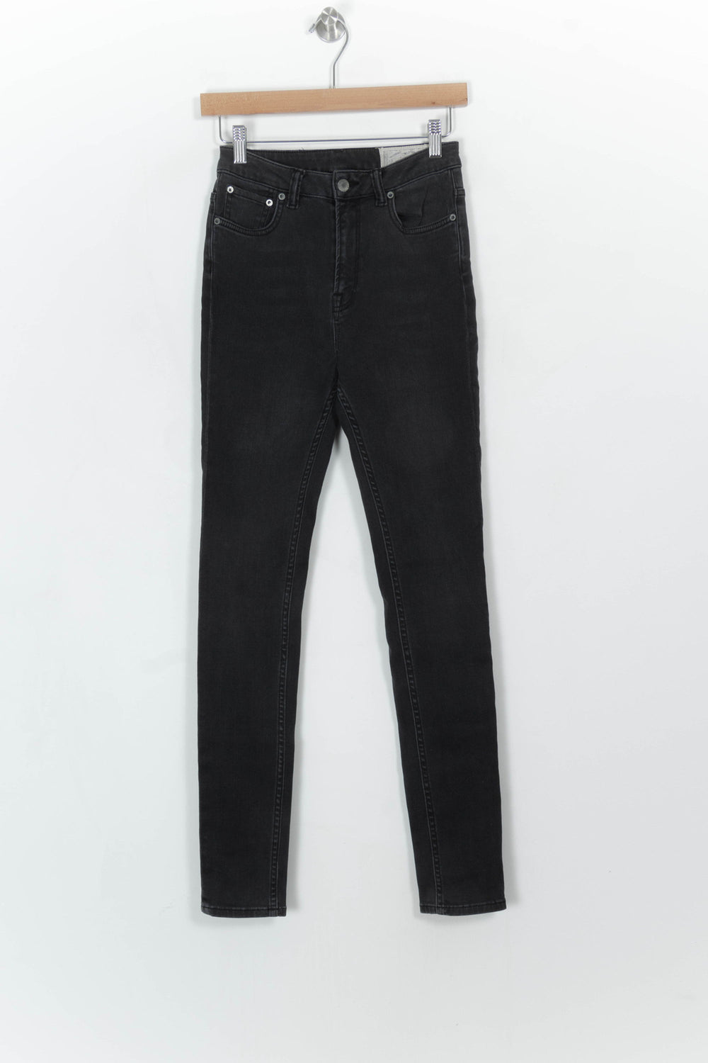 Jean Skinny Noir - Taille S/36 de la marque All Saints | PARAD115209 - Vendu par Paradigme - Image 2