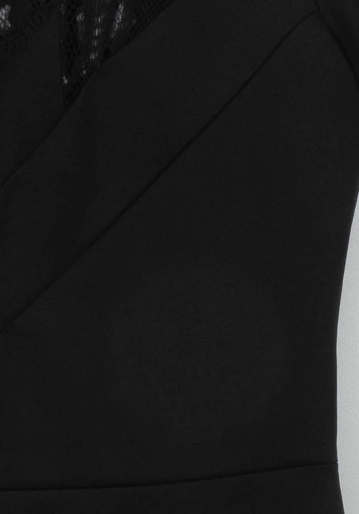 Robe Courte Noire - Taille L/40 de la marque Sandro | PARAD115216 - Vendu par Paradigme - Image 3