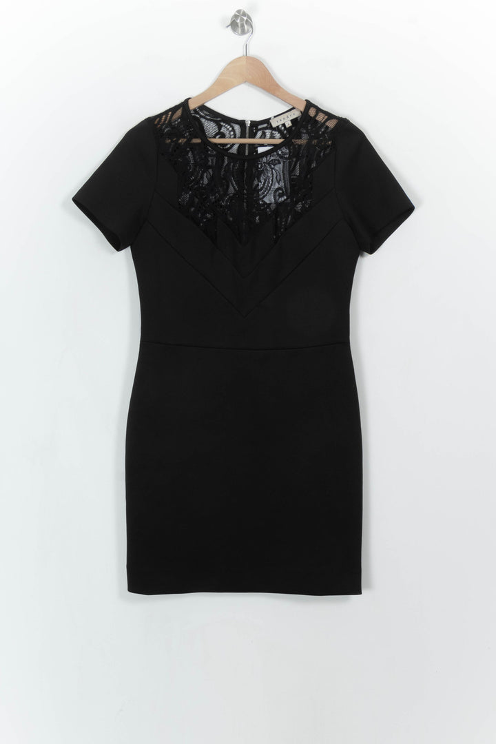 Robe Courte Noire - Taille L/40 de la marque Sandro | PARAD115216 - Vendu par Paradigme - Image 2