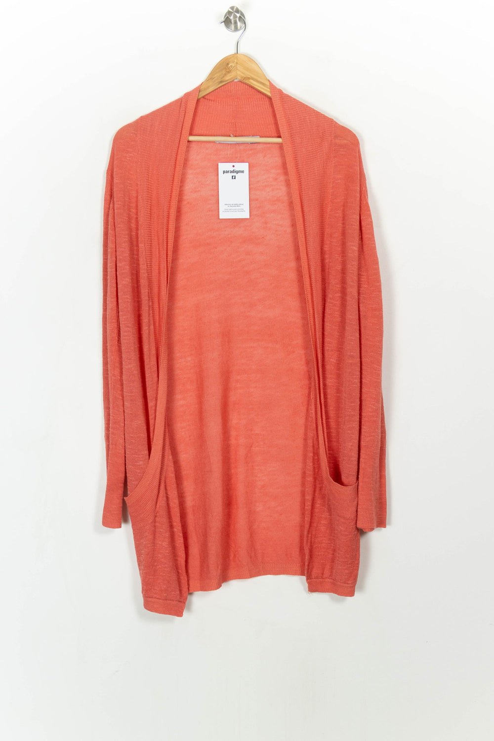 Cardigan Rose - Taille M/38 de la marque La Fée Maraboutée | PARAD115217 - Vendu par Paradigme - Image 2