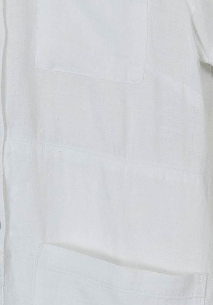 Robe Chemise Blanche - Taille M/38 de la marque Caroll | PARAD115218 - Vendu par Paradigme - Image 3