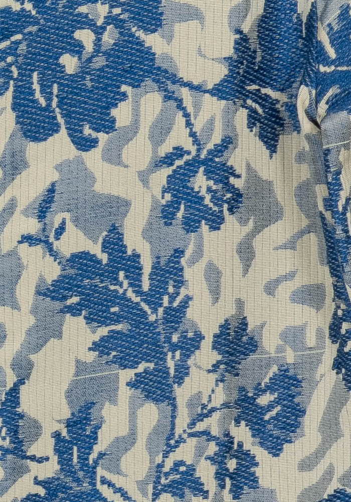 Manteau Bleu et Beige - Taille M/38 de la marque La Fée Maraboutée | PARAD115219 - Vendu par Paradigme - Image 3