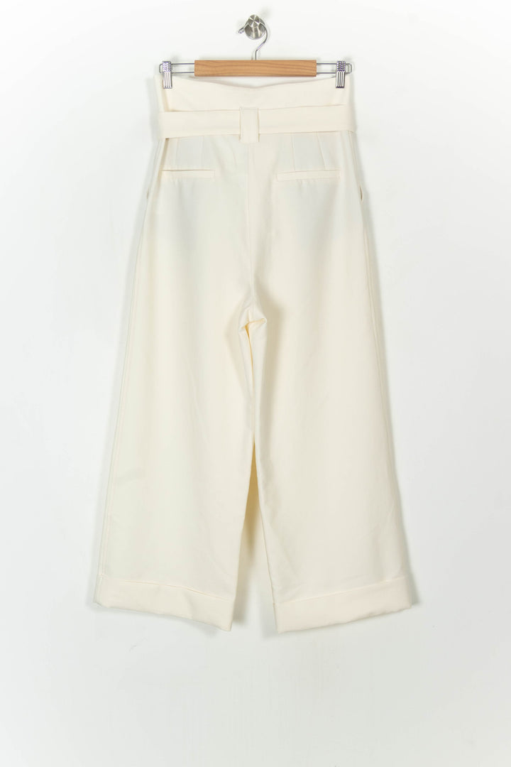 Pantalon Large Beige - Taille L/40 de la marque La Fée Maraboutée | PARAD115221 - Vendu par Paradigme - Image 5