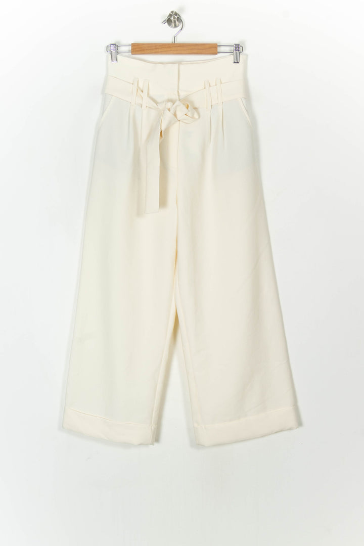 Pantalon Large Beige - Taille L/40 de la marque La Fée Maraboutée | PARAD115221 - Vendu par Paradigme - Image 2