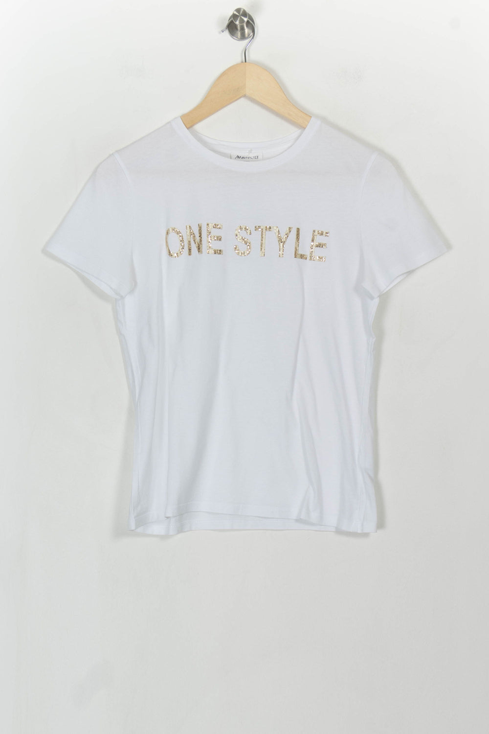 Tee-shirt Blanc - Taille S/36 de la marque Maison 123 | PARAD115222 - Vendu par Paradigme - Image 2