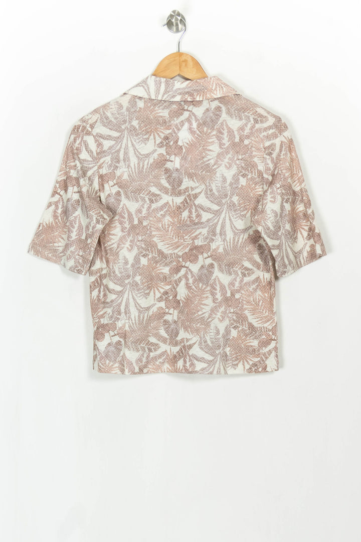 Chemisette Rose et Blanche - Taille XS/34 de la marque Caroll | PARAD115223 - Vendu par Paradigme - Image 5