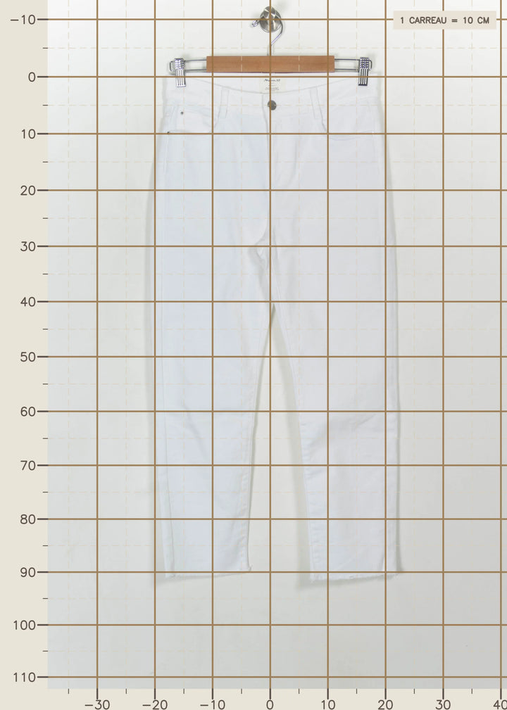 Jean Blanc - Taille M/38 de la marque Maison 123 | PARAD115224 - Vendu par Paradigme - Image 4