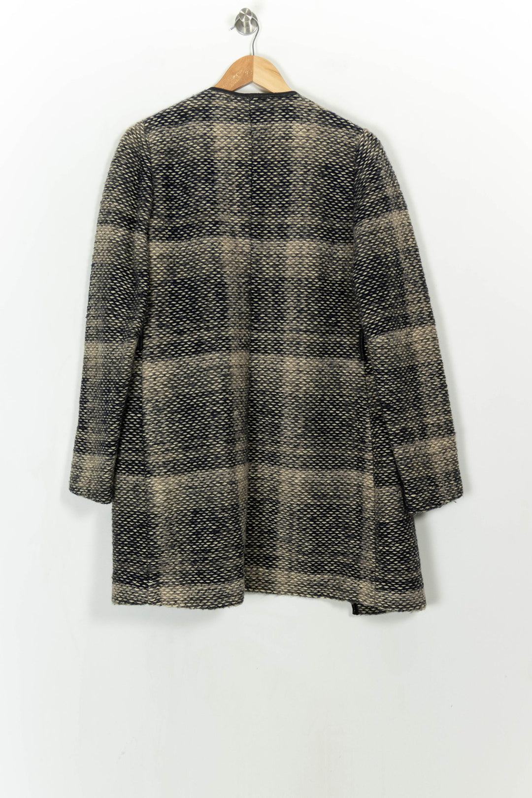 Manteau Beige et Noir - Taille M/38 de la marque La Fée Maraboutée | PARAD115228 - Vendu par Paradigme - Image 5