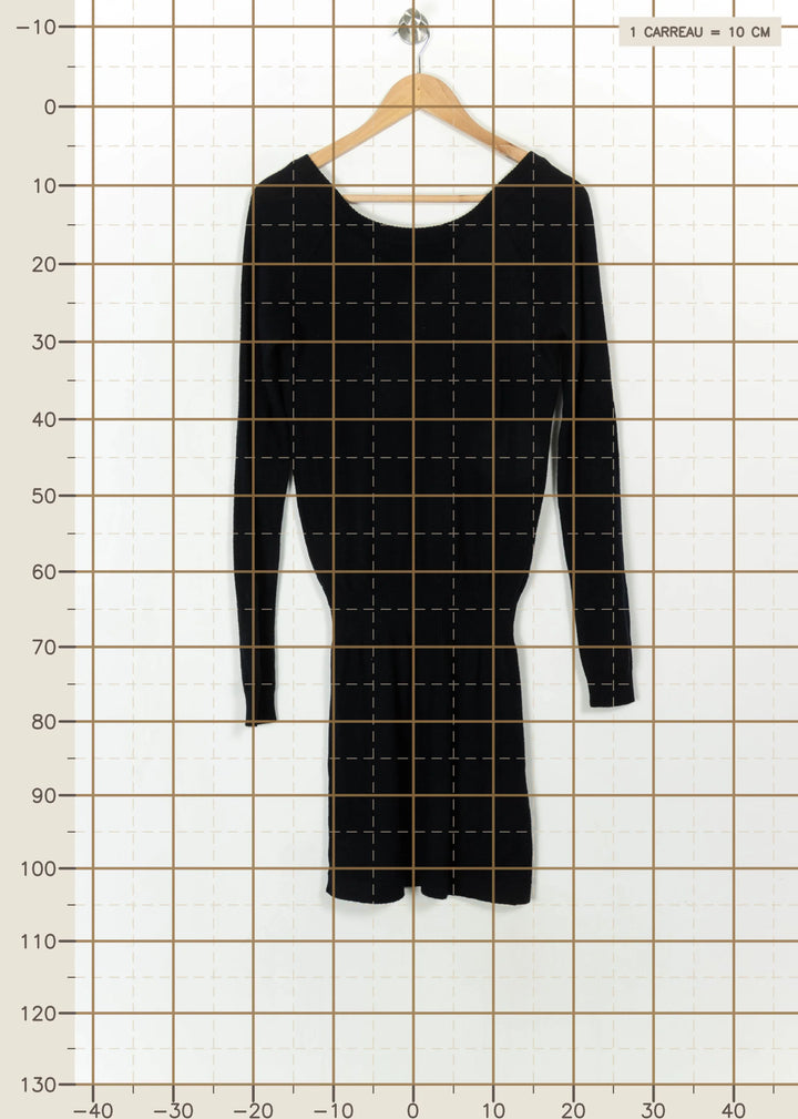 Robe Pull Bleue - Taille XL/42 de la marque Comptoir des Cotonniers | PARAD115231 - Vendu par Paradigme - Image 4