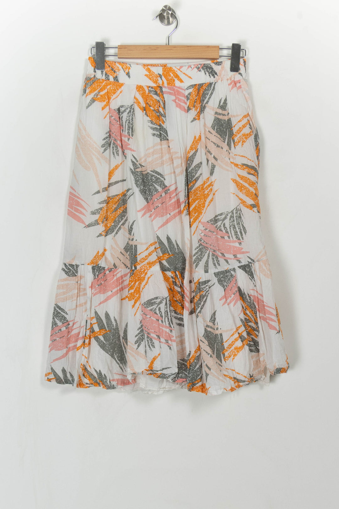 Jupe Midi Blanche et Orange - Taille XS/34 de la marque Closed | PARAD115232 - Vendu par Paradigme - Image 5
