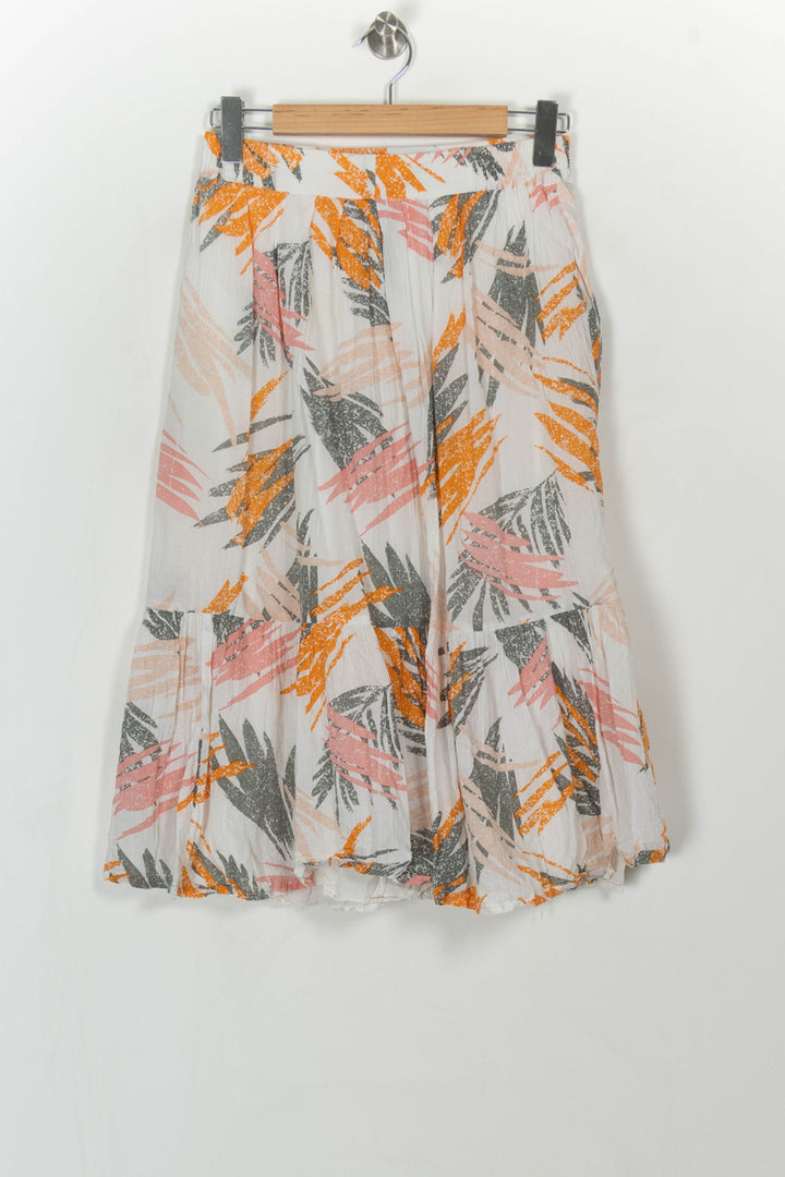 Jupe Midi Blanche et Orange - Taille XS/34 de la marque Closed | PARAD115232 - Vendu par Paradigme - Image 5