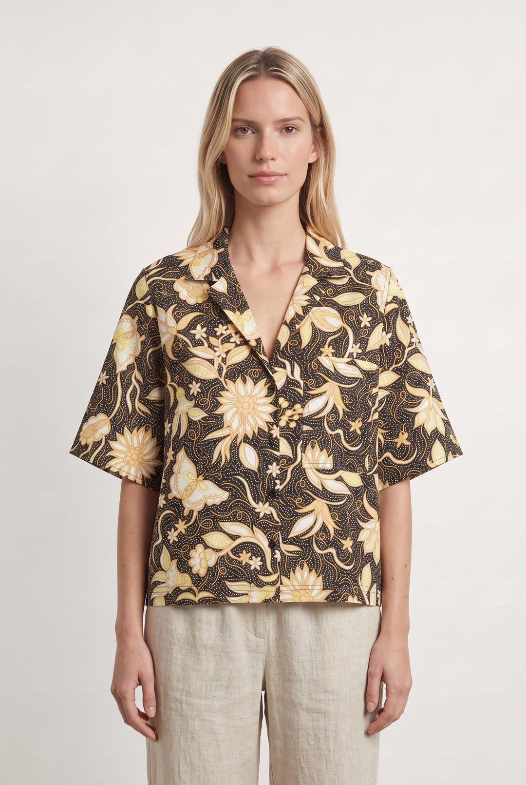 Chemisier Noire - Taille S/36