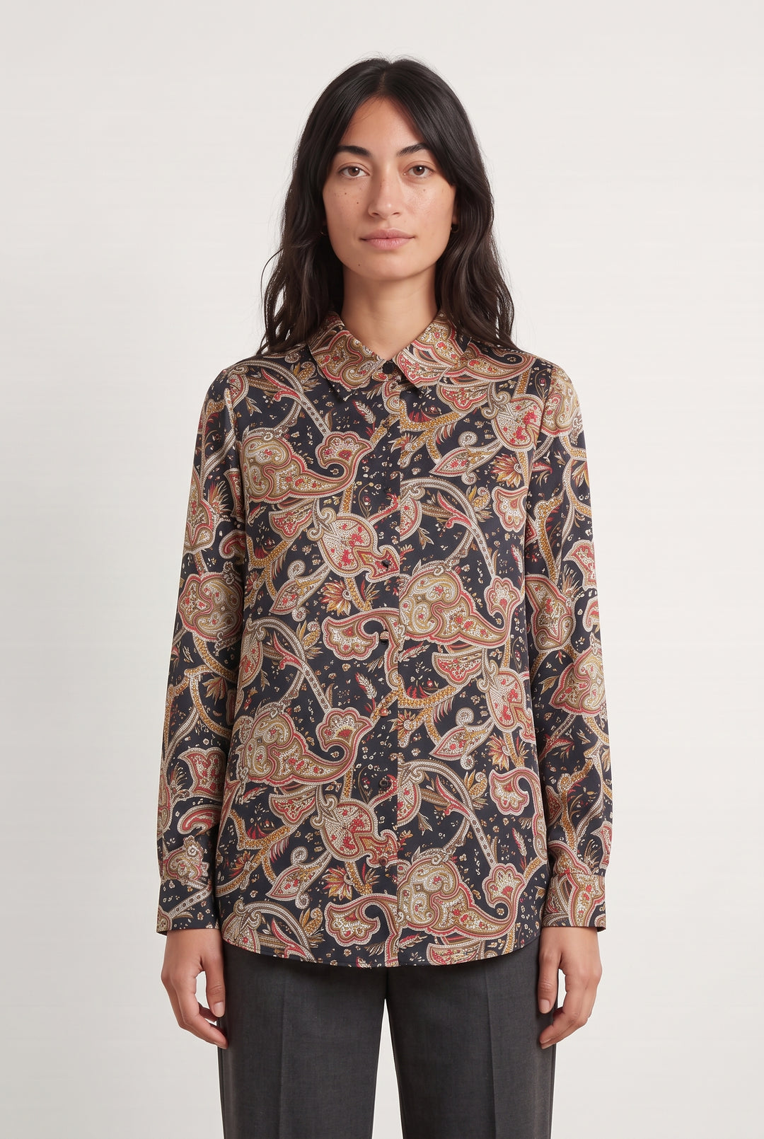 Chemisier Noire - Taille S/36