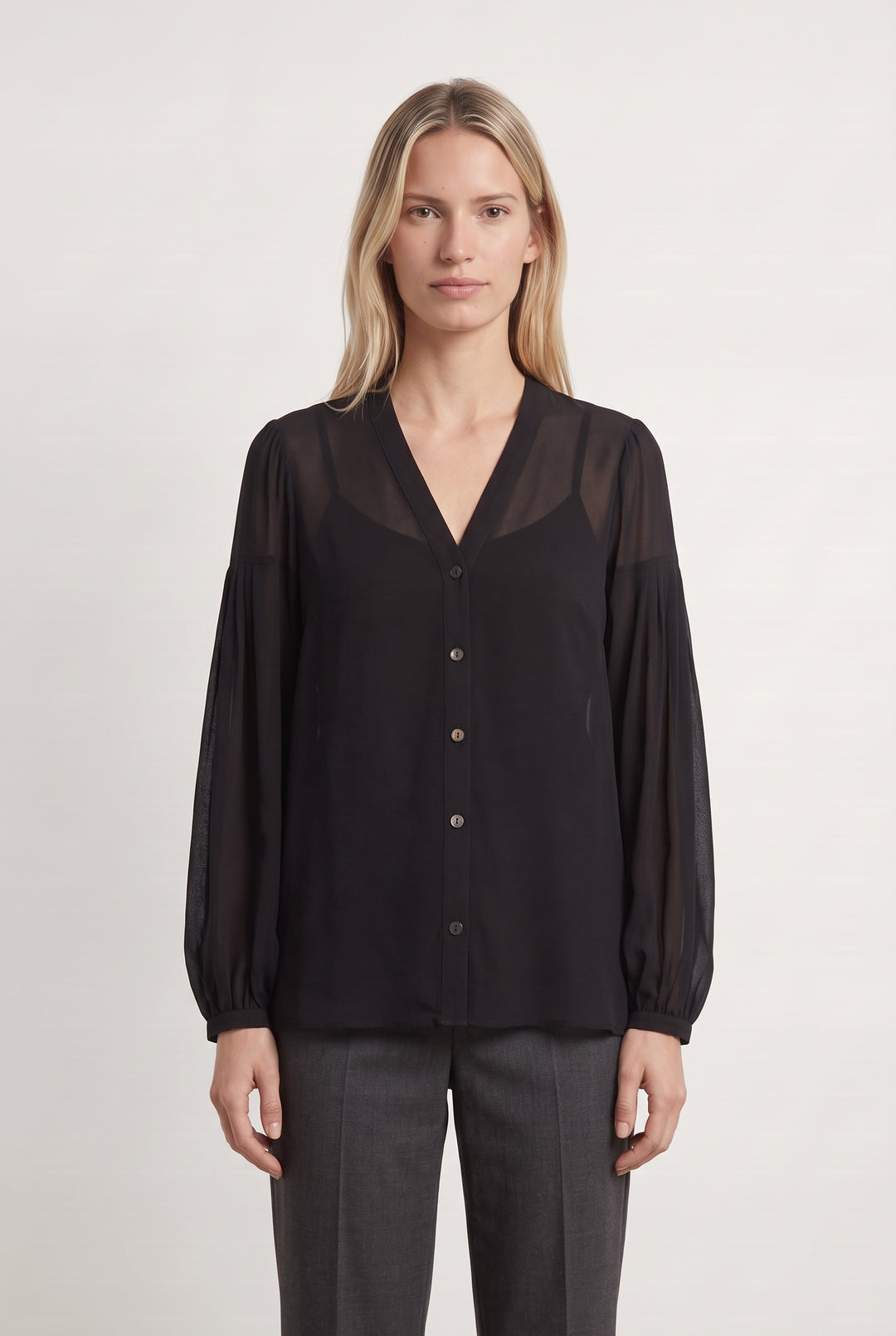 Chemisier Noire - Taille S/36