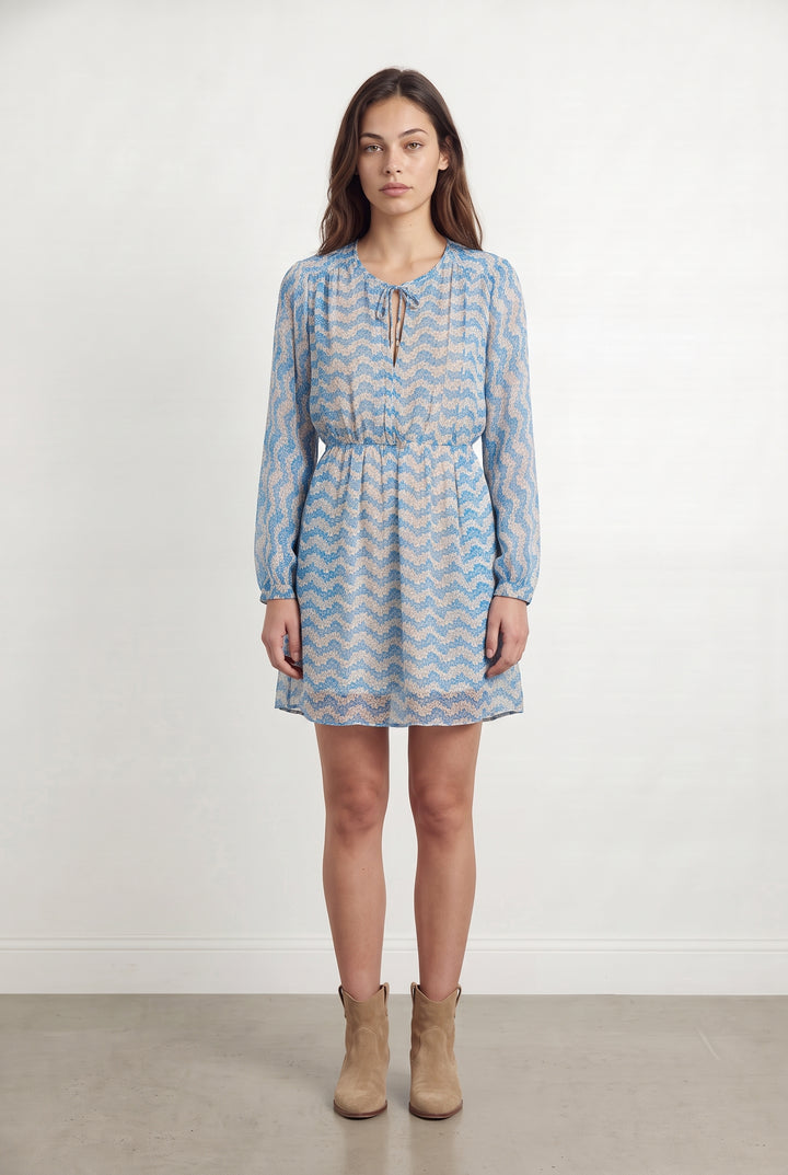 Robe Courte Bleue - Taille XXS/32