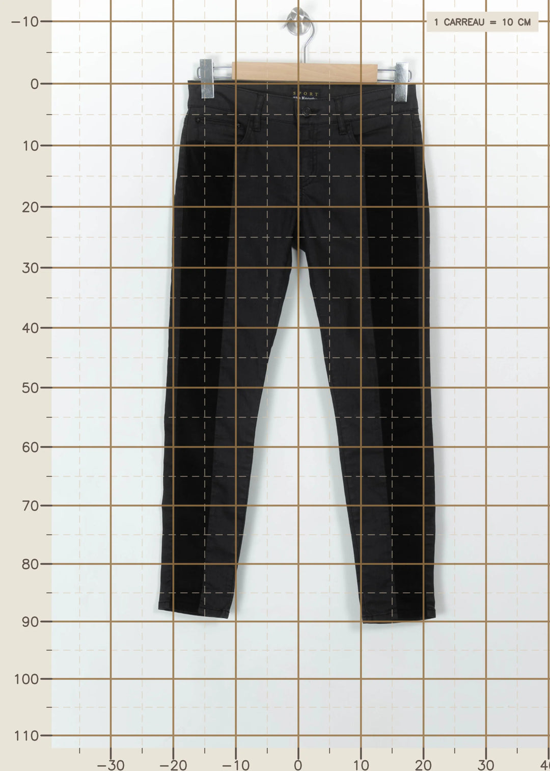 Jean Noir - Taille M/38 de la marque The Kooples - Sport | PARAD115350 - Vendu par Paradigme - Image 4