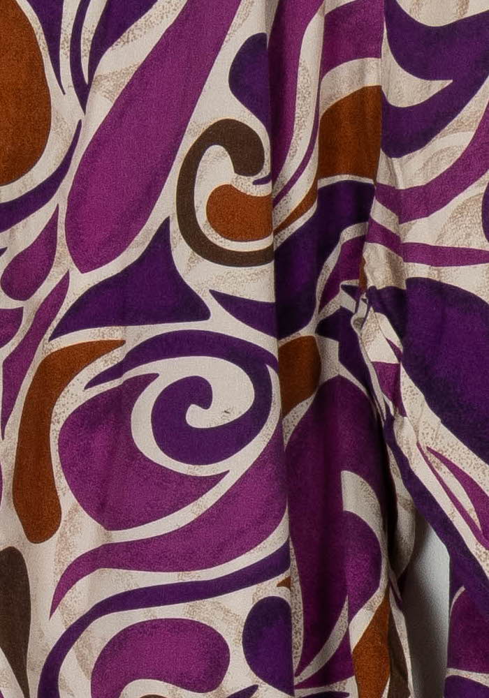 Blouse Violet et Marron - Taille L/40 de la marque La Petite Etoile | PARAD115351 - Vendu par Paradigme - Image 3