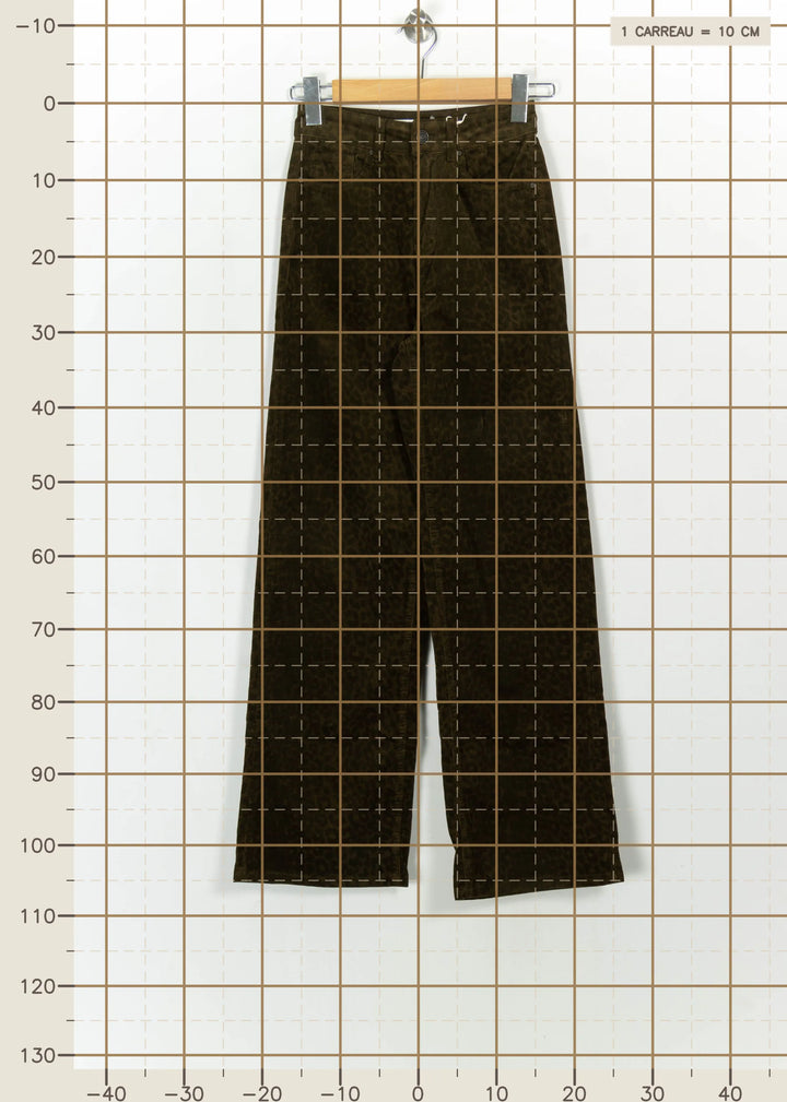Pantalon Vert - Taille XS/34 de la marque Sud express | PARAD115354 - Vendu par Paradigme - Image 4