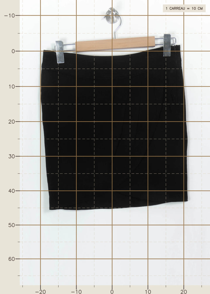 Jupe Courte Noire - Taille M/38 de la marque IKKS | PARAD115361 - Vendu par Paradigme - Image 4