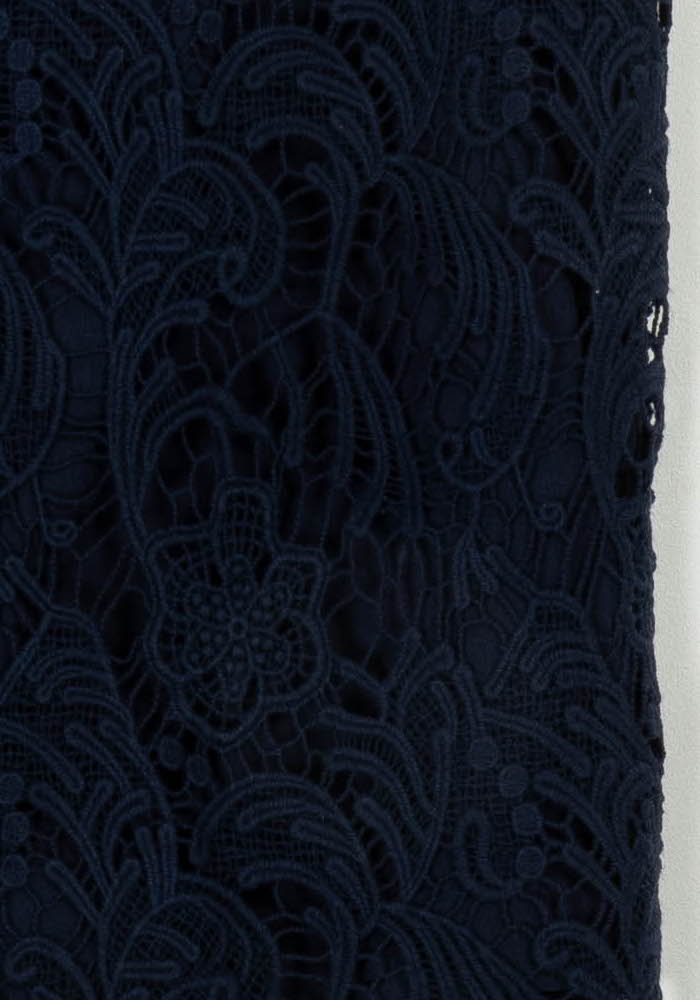 Jupe Dentelle Bleu - Taille M/38 de la marque Sud express | PARAD115362 - Vendu par Paradigme - Image 3