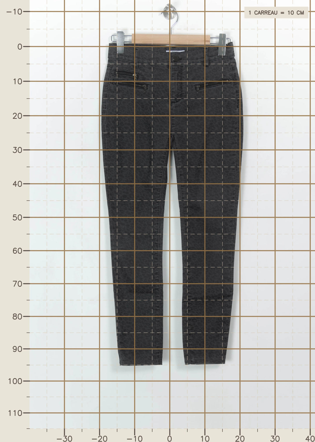 Jean Gris - Taille M/38 de la marque ZAPA | PARAD115364 - Vendu par Paradigme - Image 4