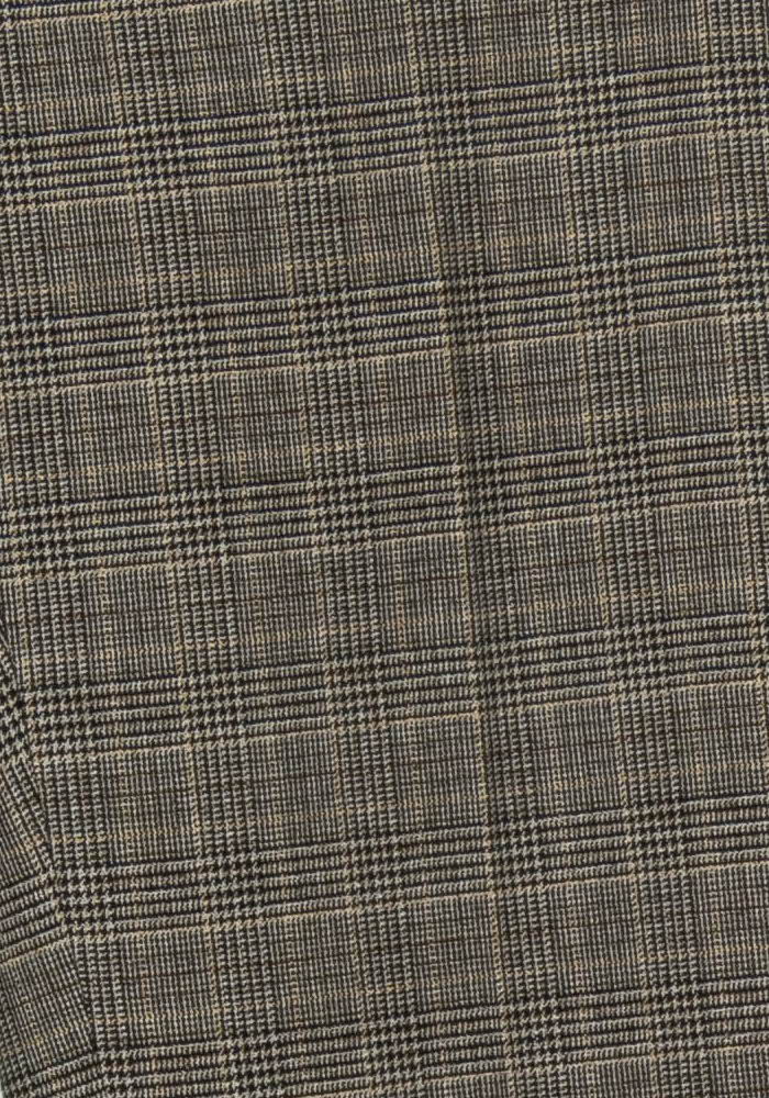 Pantalon Carreaux Marron - Taille M/38 de la marque Caroll | PARAD115368 - Vendu par Paradigme - Image 3
