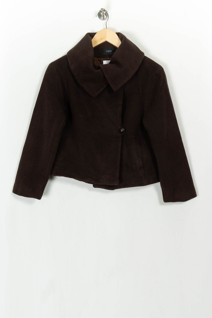 Veste Marron - Taille XL/42 de la marque ZAPA | PARAD115369 - Vendu par Paradigme - Image 2