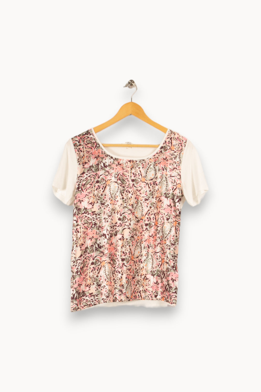 T-shirt rose - Taille XS/34