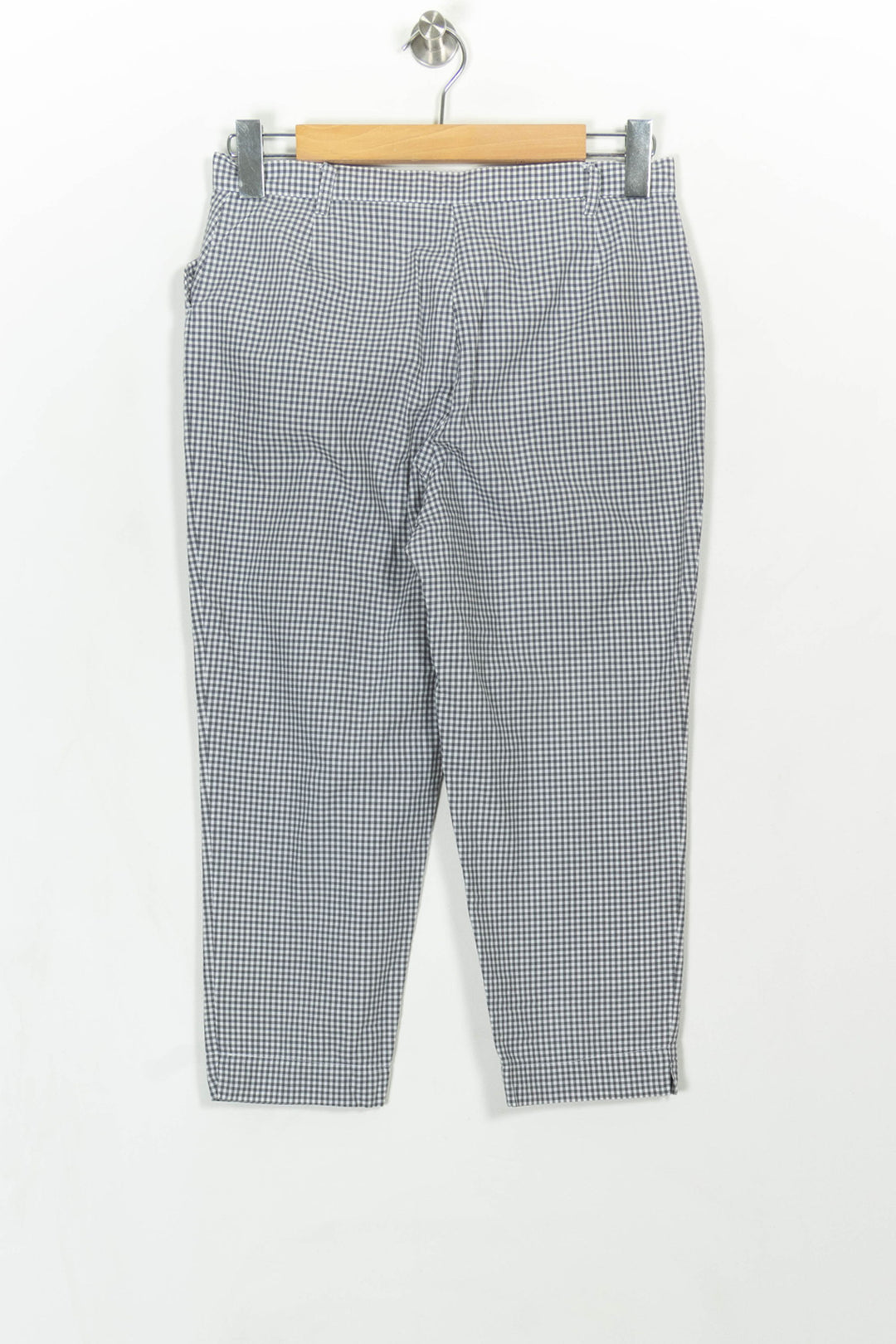 Pantalon Carreaux Bleu et Blanc - Taille M/38 de la marque Agnès b. | PARAD115375 - Vendu par Paradigme - Image 5