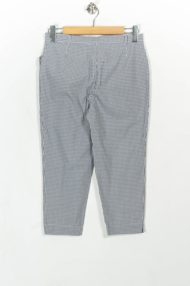 Pantalon Carreaux Bleu et Blanc - Taille M/38 de la marque Agnès b. | PARAD115375 - Vendu par Paradigme - Image 5