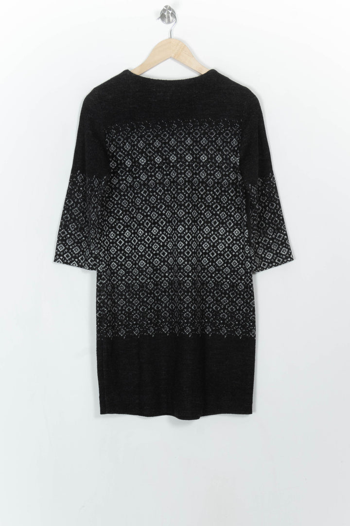 Robe Noire et Blanche - Taille M/38 de la marque La Fée Maraboutée | PARAD115377 - Vendu par Paradigme - Image 5
