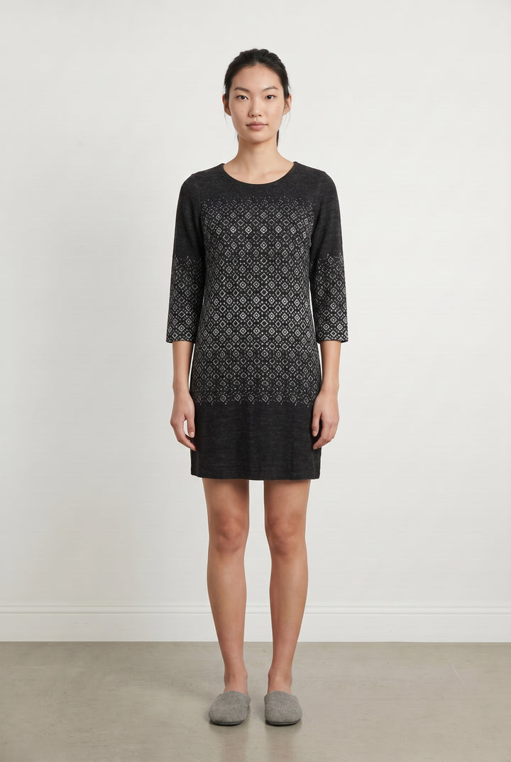 Robe Noire et Blanche - Taille M/38 de la marque La Fée Maraboutée | PARAD115377 - Vendu par Paradigme - Image 1