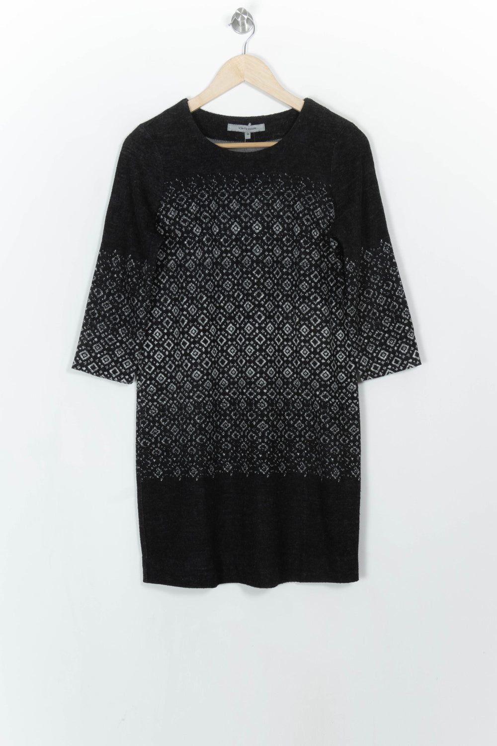 Robe Noire et Blanche - Taille M/38 de la marque La Fée Maraboutée | PARAD115377 - Vendu par Paradigme - Image 2