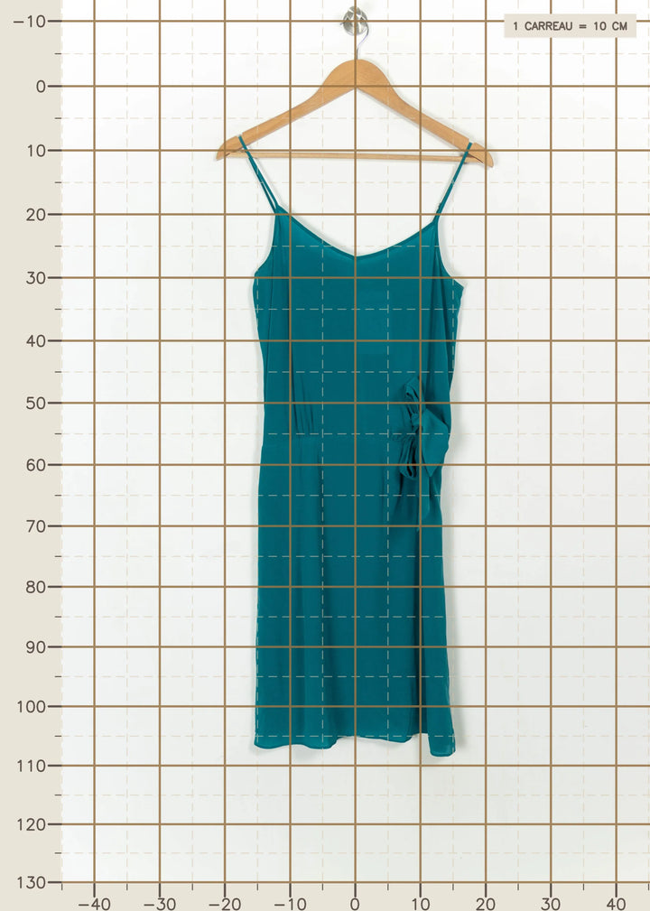 Robe à Bretelles Bleue - Taille M/38 de la marque Comptoir des Cotonniers | PARAD115383 - Vendu par Paradigme - Image 4