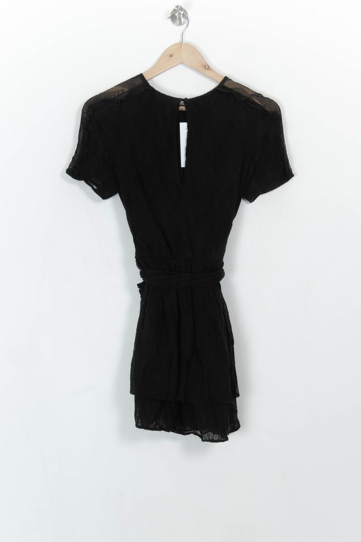 Robe Courte Noire - Taille S/36 de la marque Sessùn | PARAD115387 - Vendu par Paradigme - Image 5