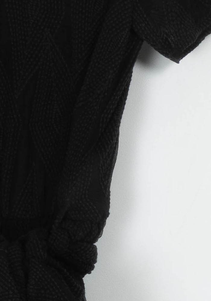 Robe Courte Noire - Taille S/36 de la marque Sessùn | PARAD115387 - Vendu par Paradigme - Image 3