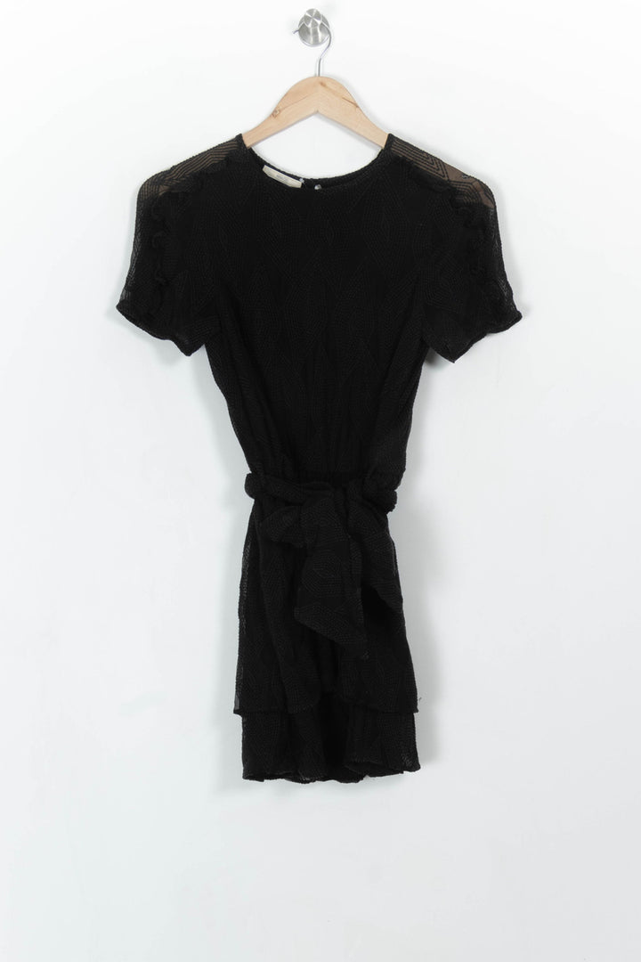 Robe Courte Noire - Taille S/36 de la marque Sessùn | PARAD115387 - Vendu par Paradigme - Image 2