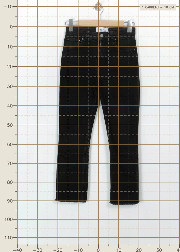 Jean Noir - Taille S/36 de la marque Claudie Pierlot | PARAD115388 - Vendu par Paradigme - Image 4