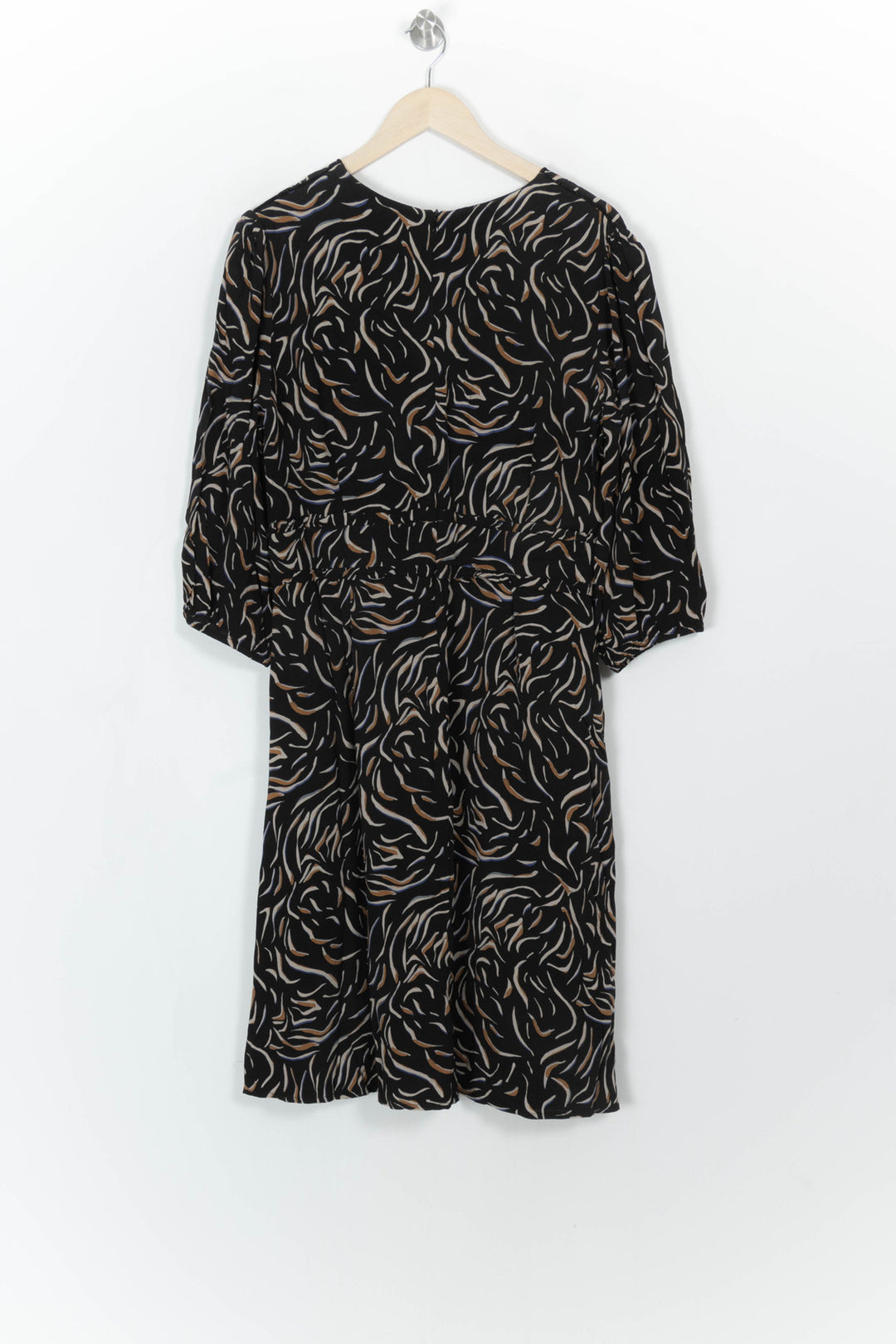 Robe Midi Noire et Beige - Taille XXL/44 de la marque Maison 123 | PARAD115390 - Vendu par Paradigme - Image 5