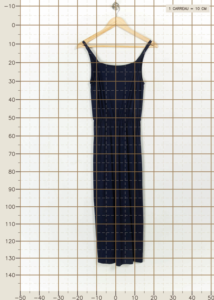 Robe Longue Bleue - Taille S/36 de la marque Des petits hauts | PARAD115394 - Vendu par Paradigme - Image 4