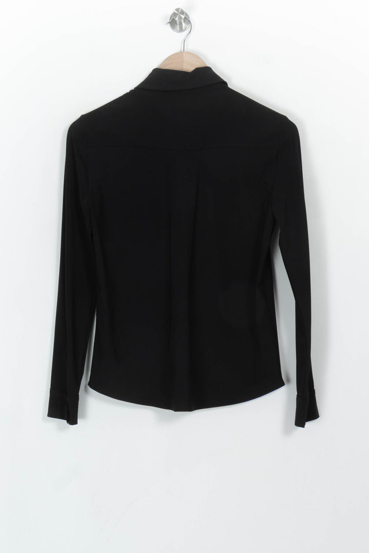Chemise Noire - Taille XS/34 de la marque Indies | PARAD115395 - Vendu par Paradigme - Image 5