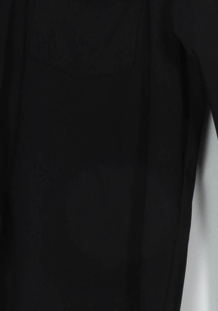 Chemise Noire - Taille XS/34 de la marque Indies | PARAD115395 - Vendu par Paradigme - Image 3