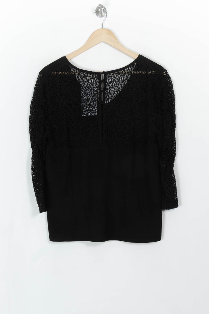 Blouse Noire - Taille XL/42 de la marque Maison 123 | PARAD115396 - Vendu par Paradigme - Image 5